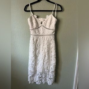 White Lace Dress Size Small